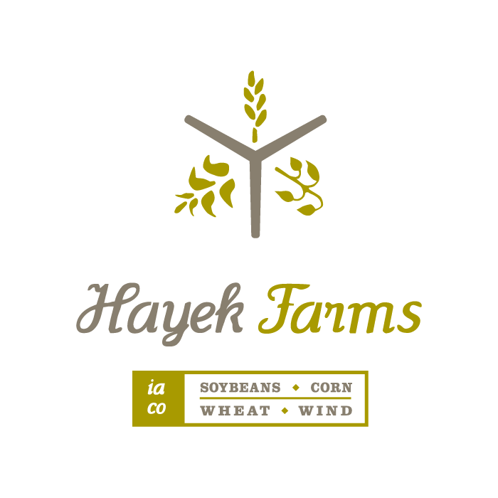 Hayek Farms logo design