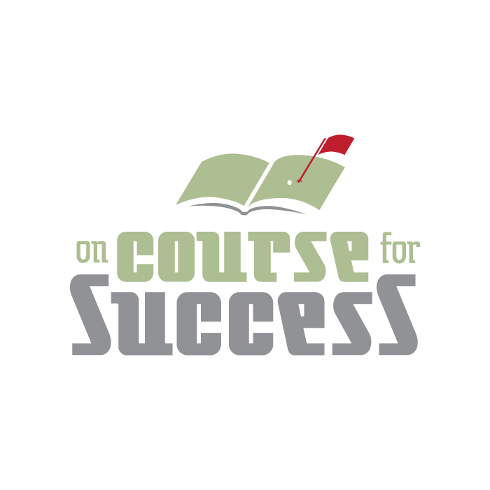 On Course for Success logo design