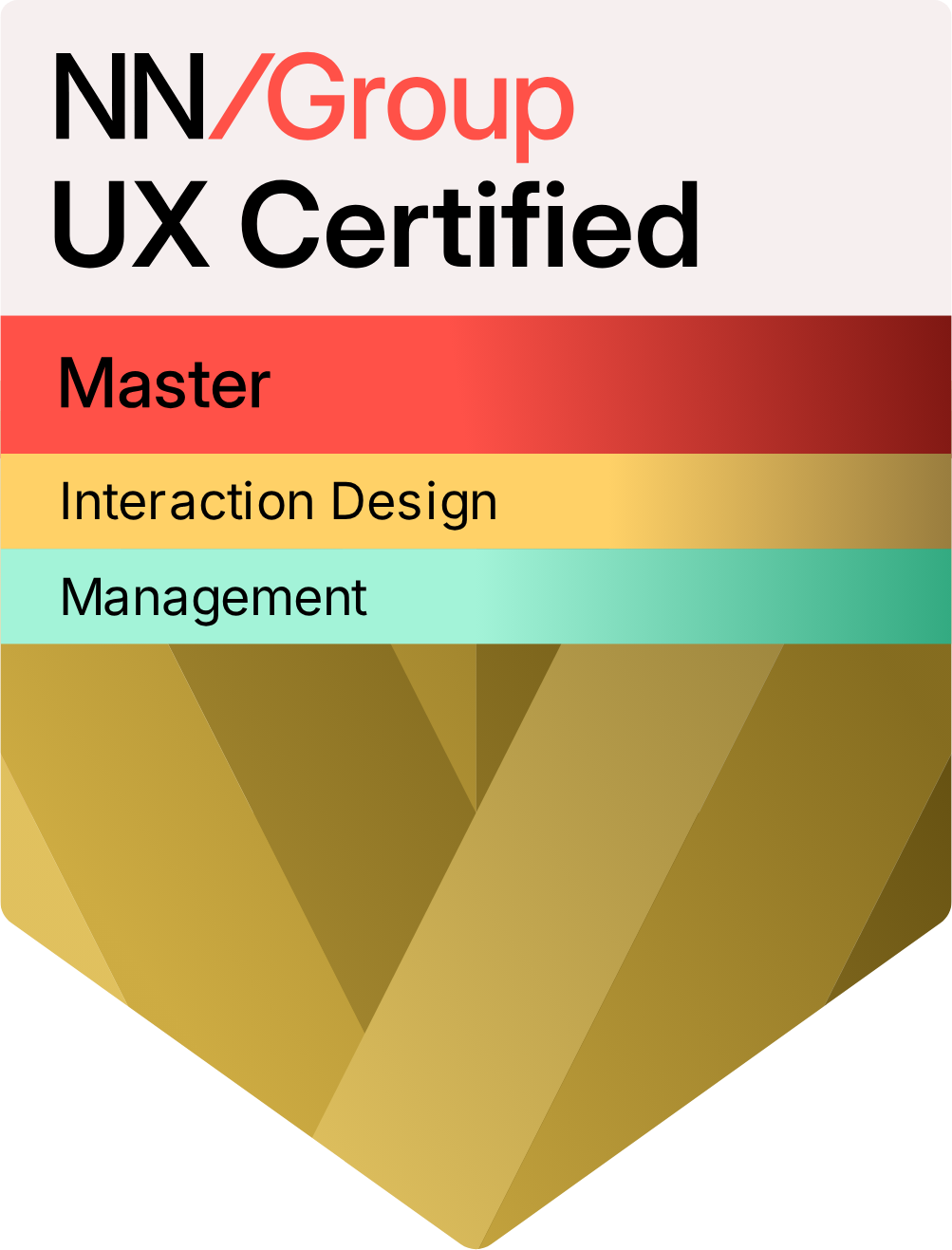 NNG UX Master Badge